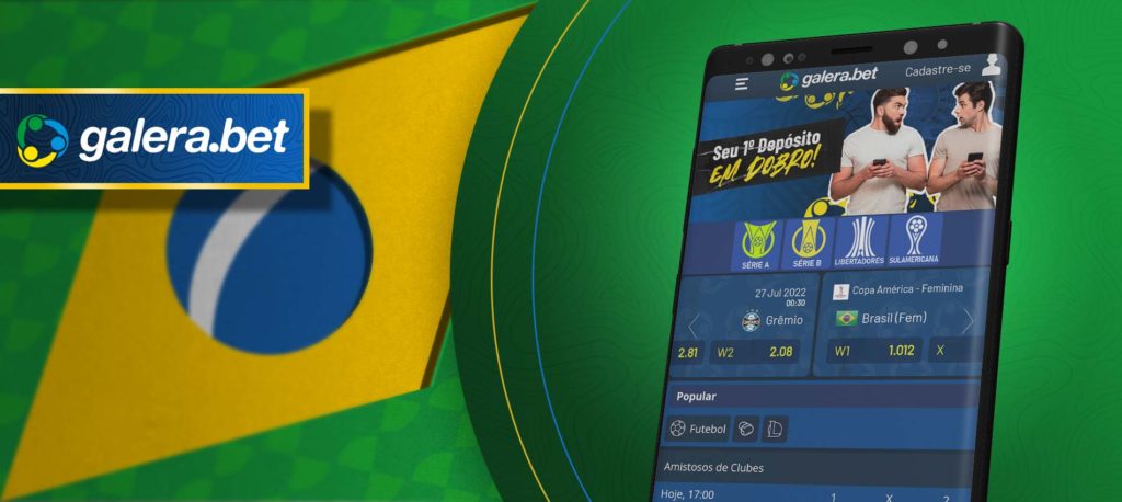 Uma das melhores casas de apostas entre outras aplicações brasileiras - Galerabet.